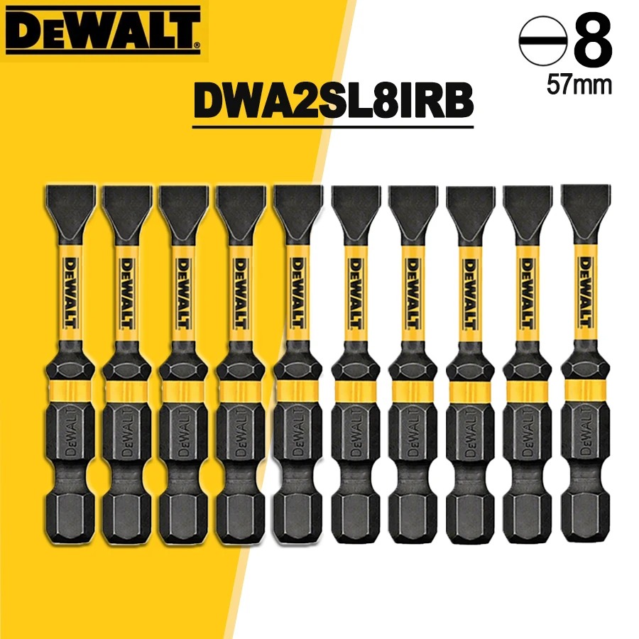 Power Tools Dewalt - Zestaw bitów wkrętakowych udarowych DEWALT z