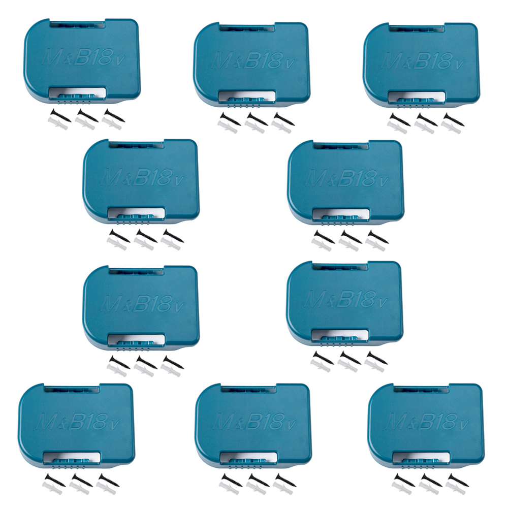 Power Tools Rack - 10/5 szt. Przechowywanie baterii uchwyt na