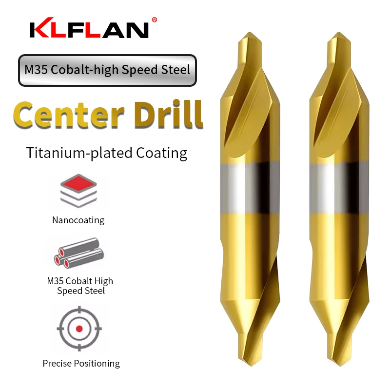 Power Tools Kobalt - Wiertło centrujące kombinowane KLFLAN z powłoką