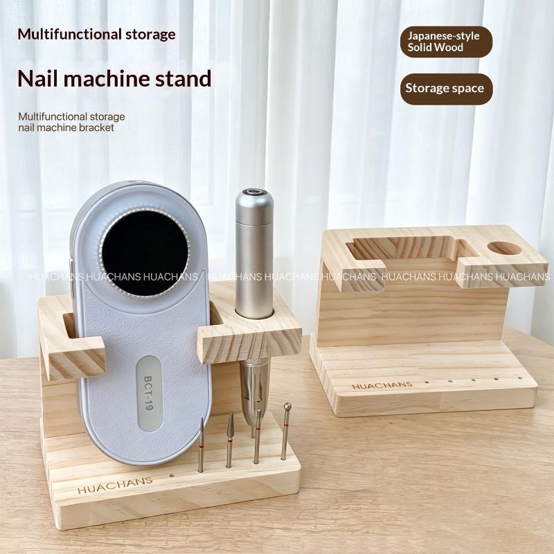 Power Tools Holder - Przenośny Drewniany Stojak na Frezy do