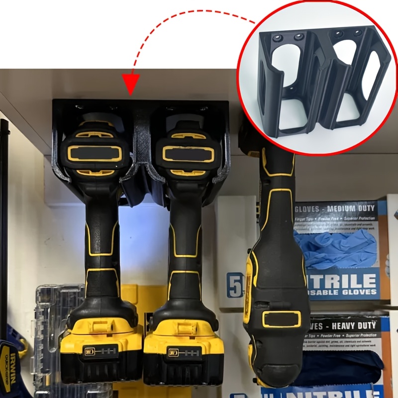 Power Tools Rack - Półka na narzędzia, montowana na ścianie,