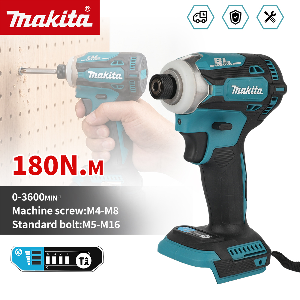 Power Tools In Construction - Do wkrętarki udarowej Makita DTD171, wyposażonej