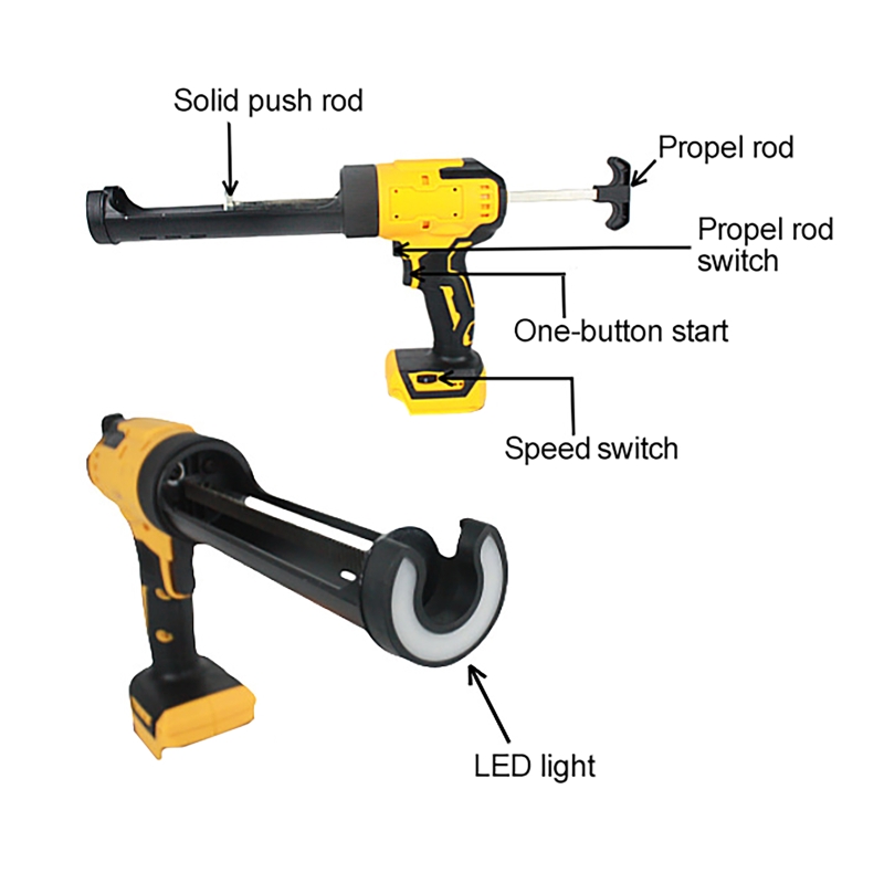 Elektryczny pistolet do siliko – Power Tools Dewalt recenzja i cena