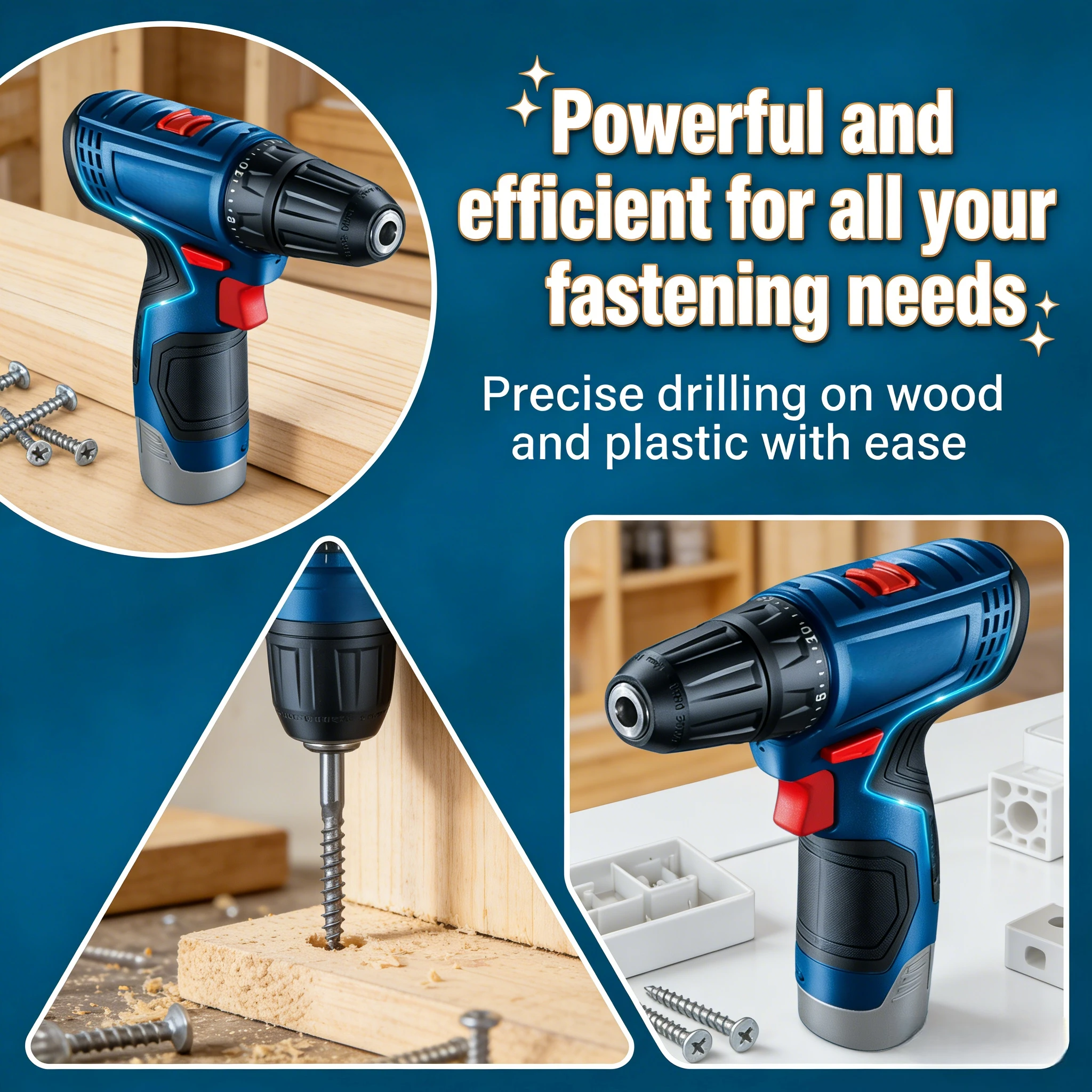 Wiertarko-wkrętarka akumulator – Power Tools For Home recenzja i cena