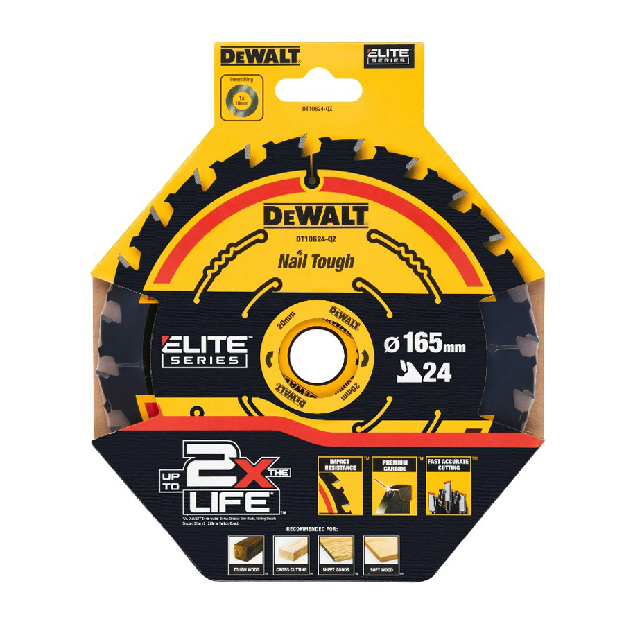 DEWALT DT10624-QZ 1/3 szt. 24T – Power Tools In Construction recenzja i cena