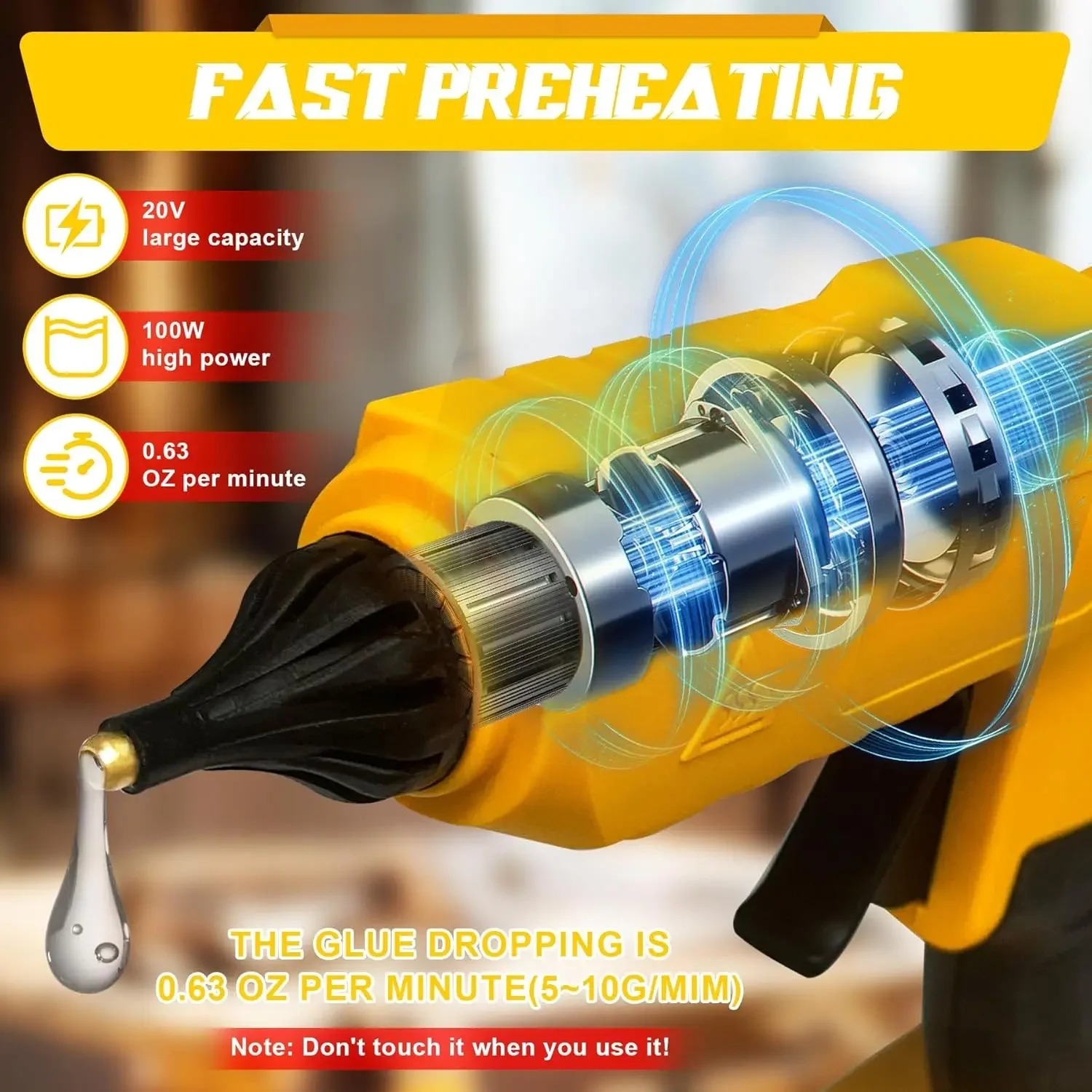 Elektryczny pistolet do klejen – Power Tools Pro recenzja i cena