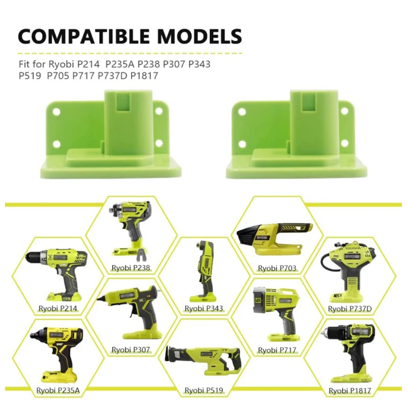 Uchwyt ścienny na baterie Ryob – Power Tools Rack recenzja i cena